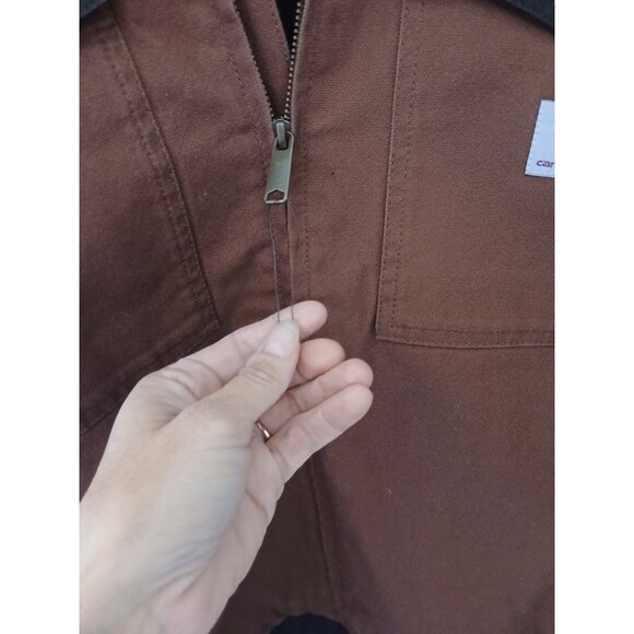 New Carhartt Montana Rugged Flex Relaxed Fit Duck Insulated Jacket - Picture 7 of 12